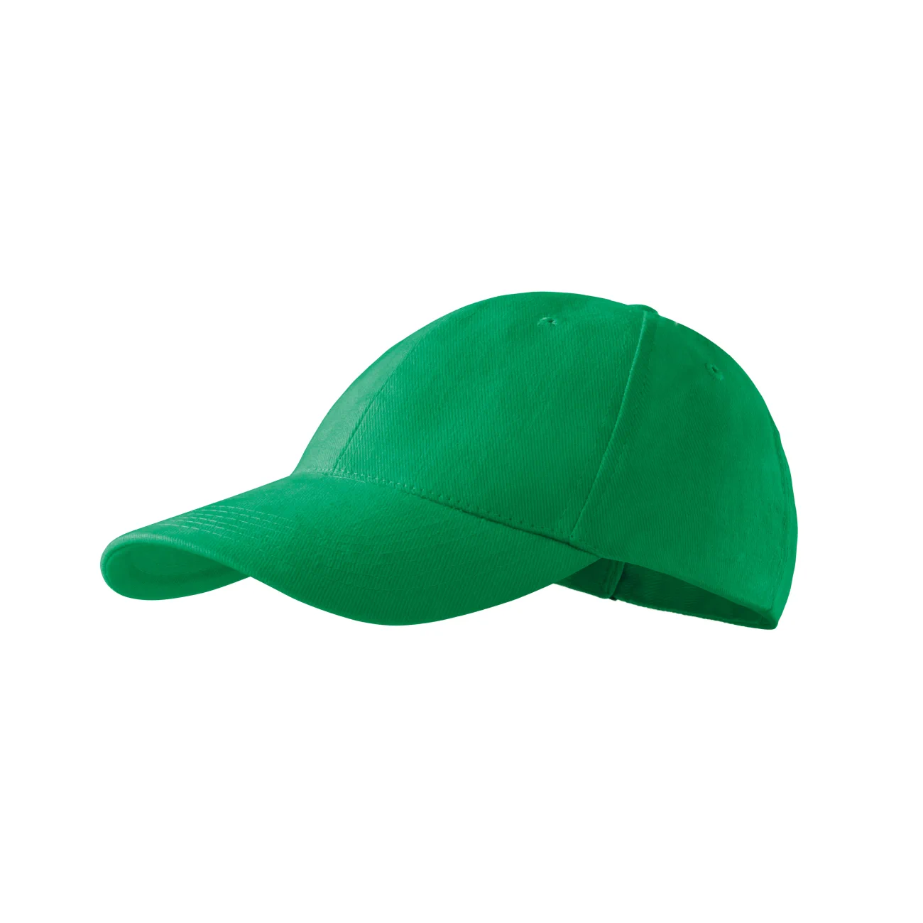 czapka-z-daszkiem-6-paneli-malfini-305-bawelna-16-zielen-trawy-4 Czapka z daszkiem unisex Malfini 6P 305 zieleń trawy - obrazek 1