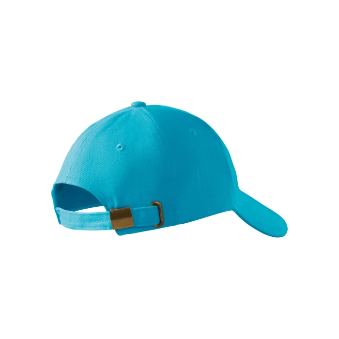 Czapka z daszkiem unisex Malfini 6P 305 turkusowa - obrazek 3