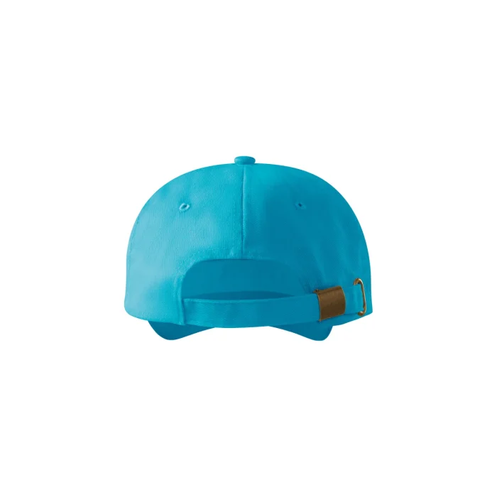 Czapka z daszkiem unisex Malfini 6P 305 turkusowa - obrazek 2