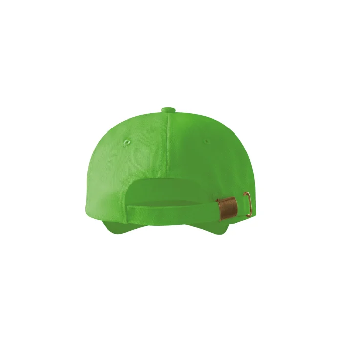 Czapka z daszkiem unisex Malfini 6P 305 zielone jabłko - obrazek 2