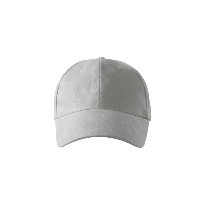 Czapka z daszkiem unisex Malfini 6P 305 szara - obrazek 4