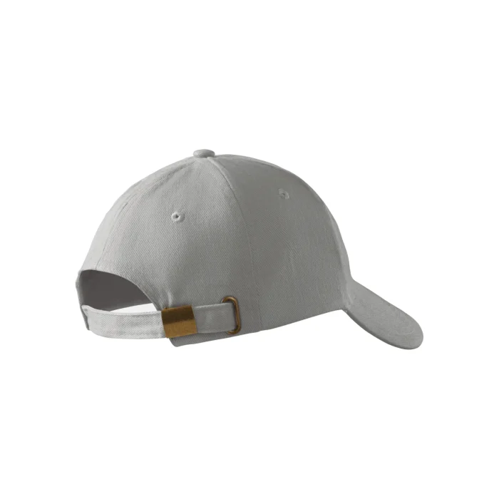Czapka z daszkiem unisex Malfini 6P 305 szara - obrazek 3