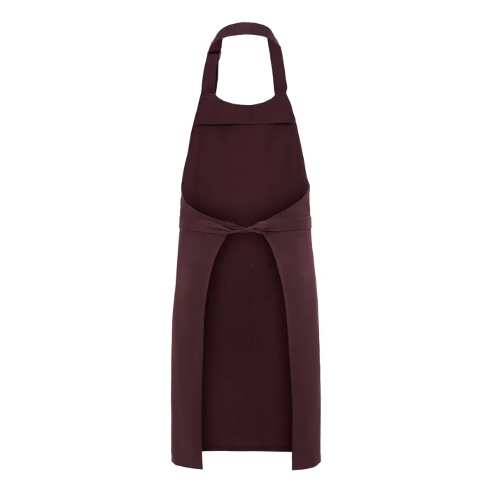 Fartuch gastronomiczny unisex JHK Paris czarny - obrazek 2