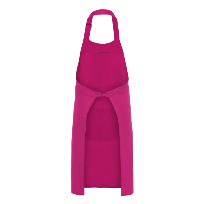 Fartuch gastronomiczny unisex JHK Paris malinowy - obrazek 2