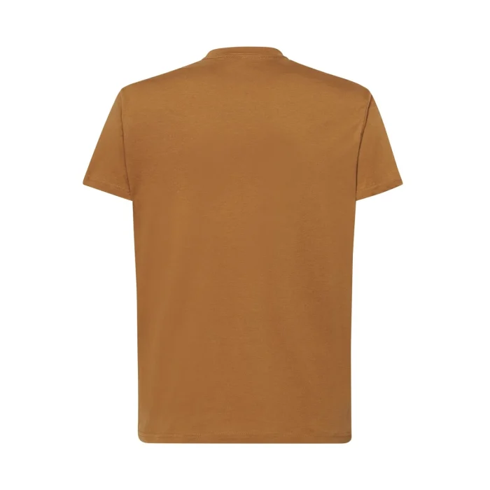 T-shirt męski JHK TSRA 150 brązowy - obrazek 2