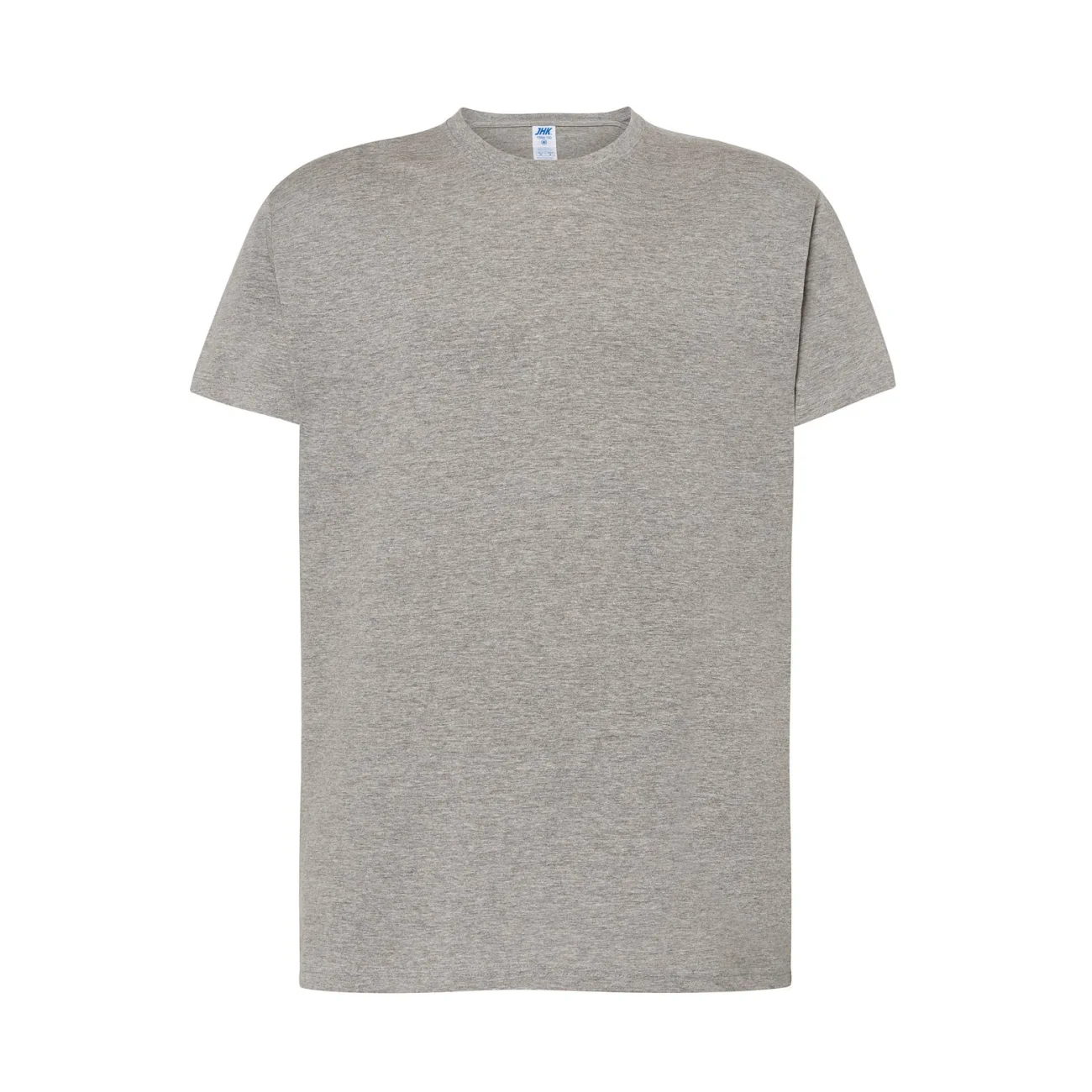 koszulka-basic-regular-t-shirt-tsra-150-jhk-gm-szary-melanz-1 T-shirt męski JHK TSRA 150 szary melanż - obrazek 1