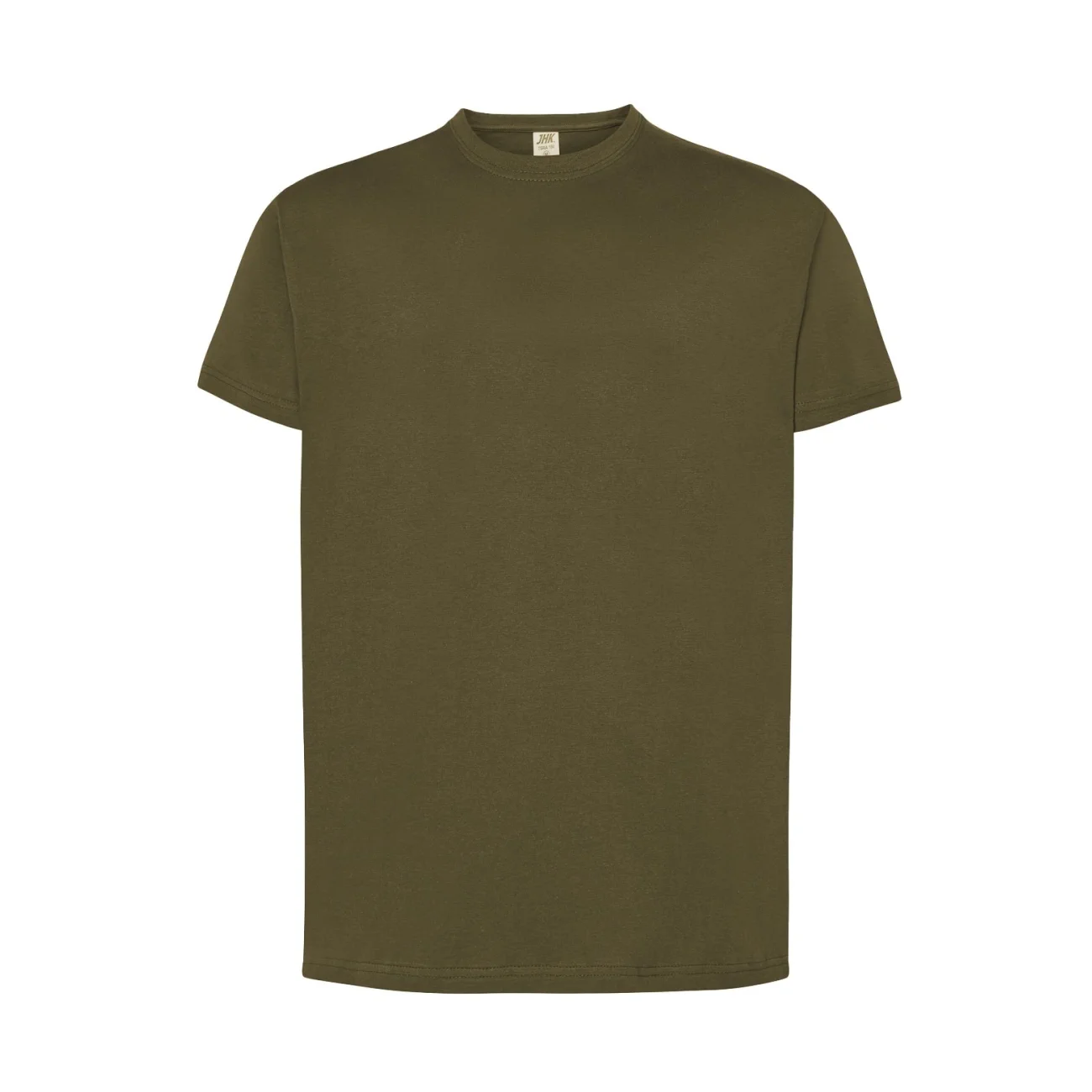 koszulka-basic-regular-t-shirt-tsra-150-jhk-kh-khaki-1 T-shirt męski JHK TSRA 150 khaki - obrazek 1