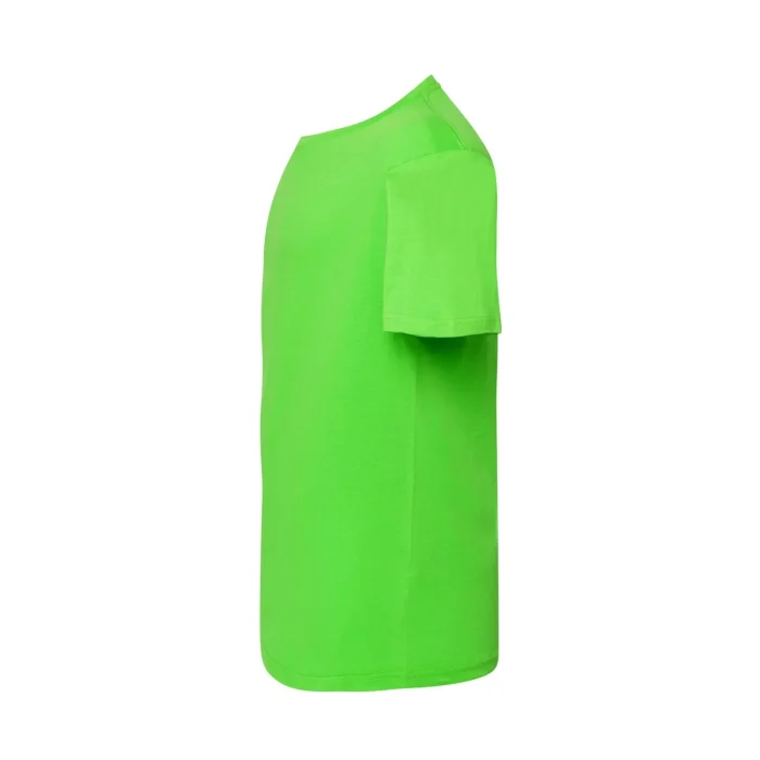 T-shirt męski JHK TSRA 150 zielony fluo - obrazek 3