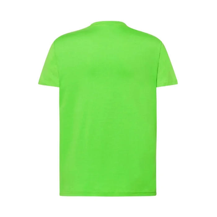 T-shirt męski JHK TSRA 150 zielony fluo - obrazek 2