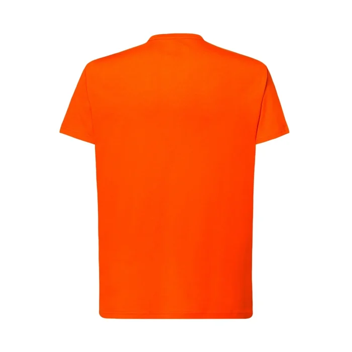T-shirt męski JHK TSRA 150 pomarańczowy fluo - obrazek 3