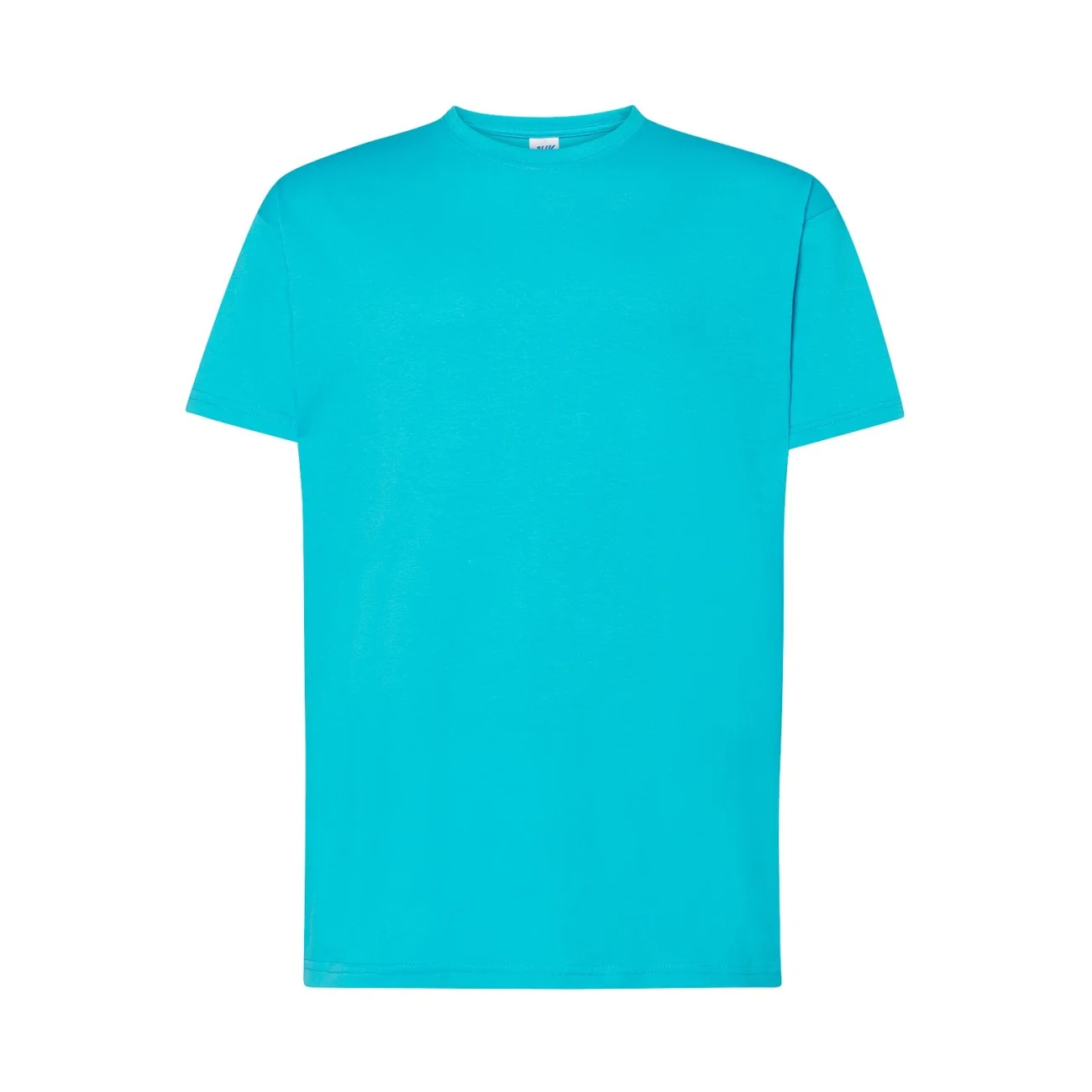 koszulka-basic-regular-t-shirt-tsra-150-jhk-tu-turkusowy-1 T-shirt męski JHK TSRA 150 turkusowy - obrazek 1