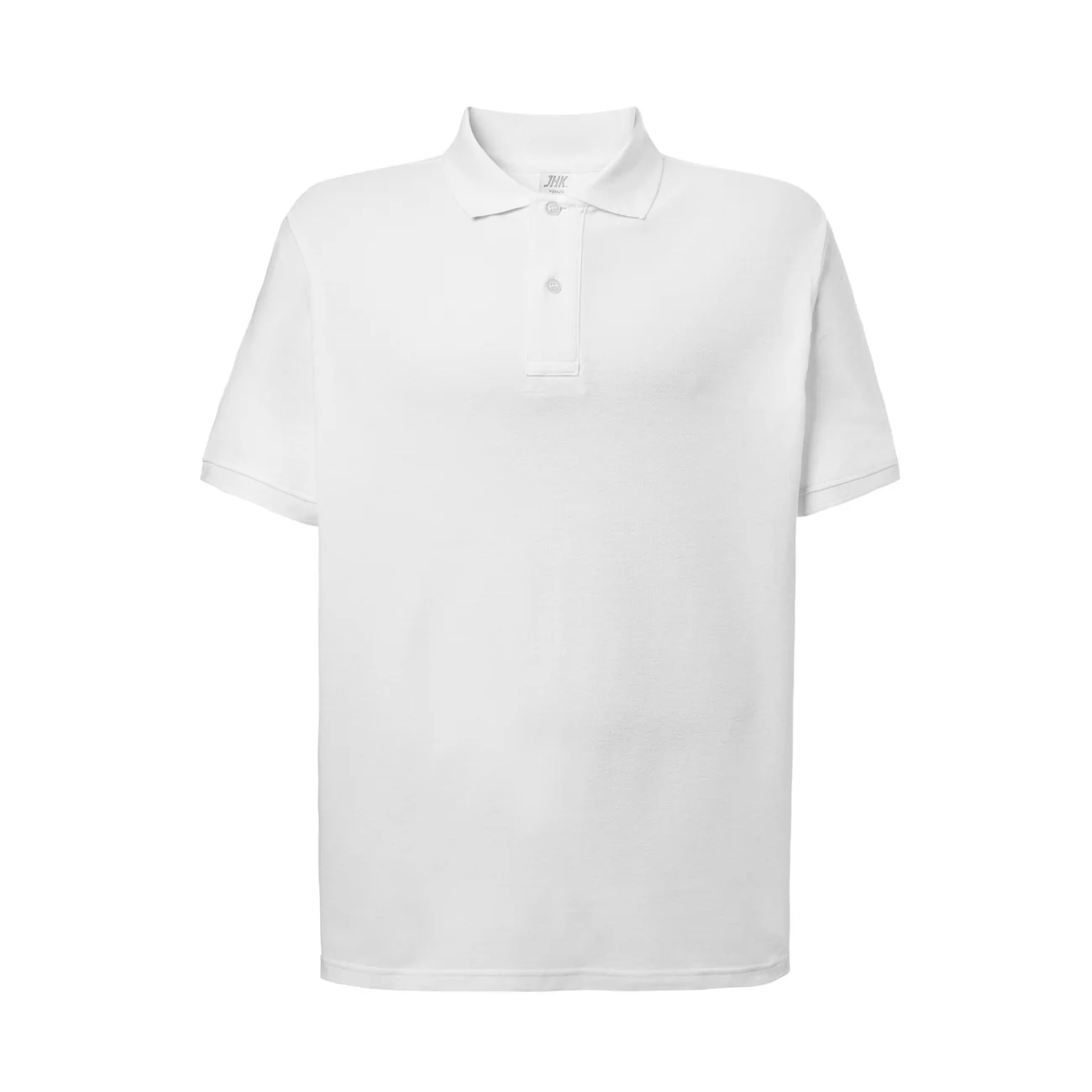 koszulka-polo-JHK-pora-210-meska-biala-1 Koszulka polo męska JHK PORA 210 biała - obrazek 1