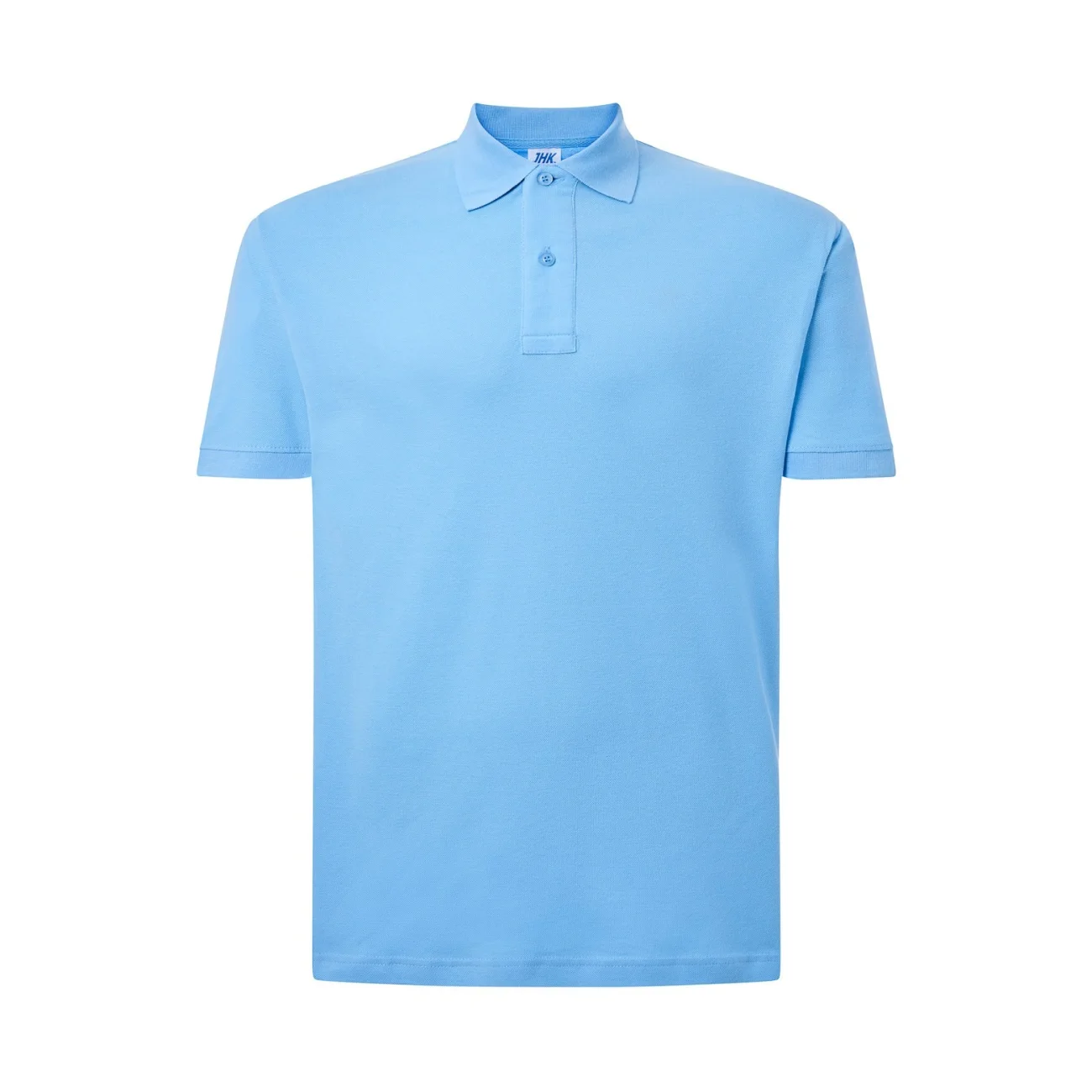 koszulka-polo-JHK-pora-210-meska-blekitna-1 Koszulka polo męska JHK PORA 210 sky blue - obrazek 1
