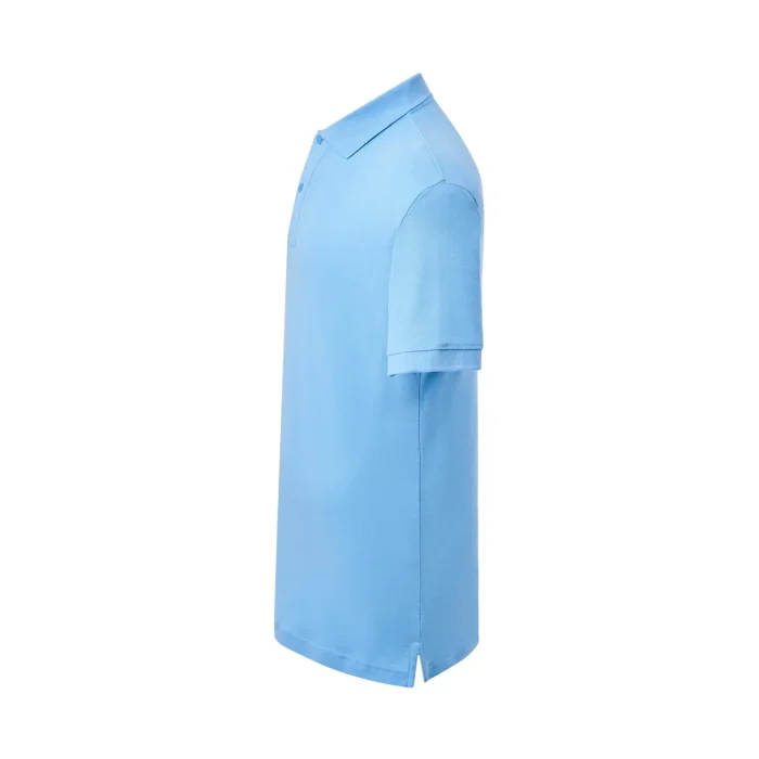 Koszulka polo męska JHK PORA 210 sky blue - obrazek 3