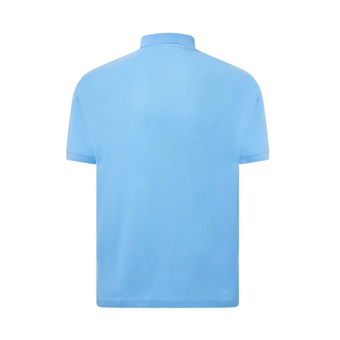 Koszulka polo męska JHK PORA 210 sky blue - obrazek 2