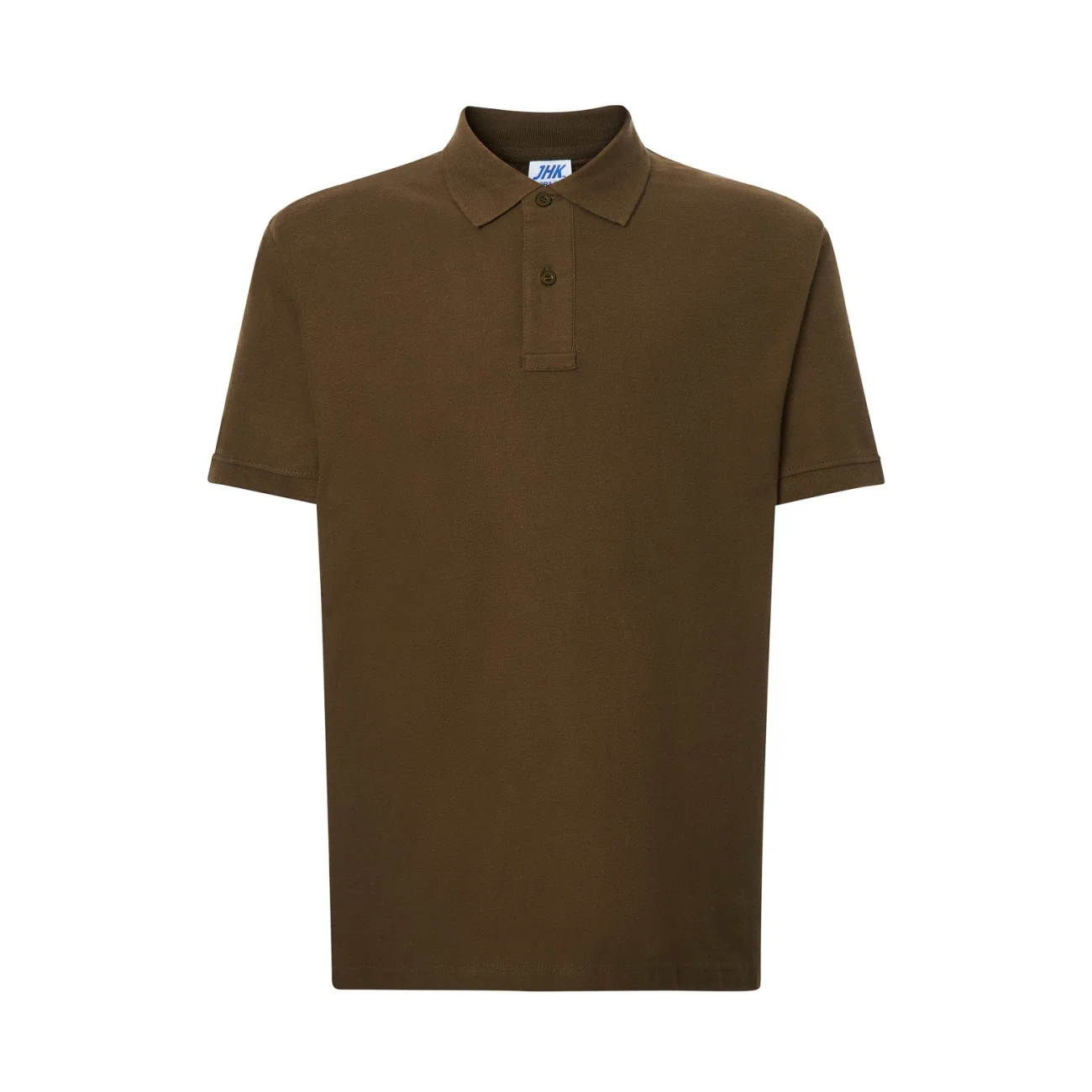 koszulka-polo-JHK-pora-210-meska-khaki-1 Koszulka polo męska JHK PORA 210 khaki - obrazek 1