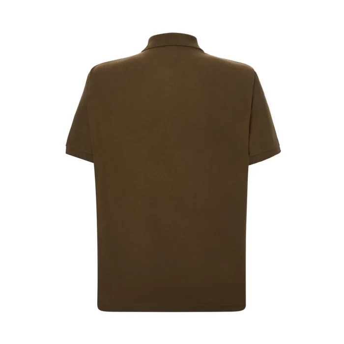 Koszulka polo męska JHK PORA 210 khaki - obrazek 2