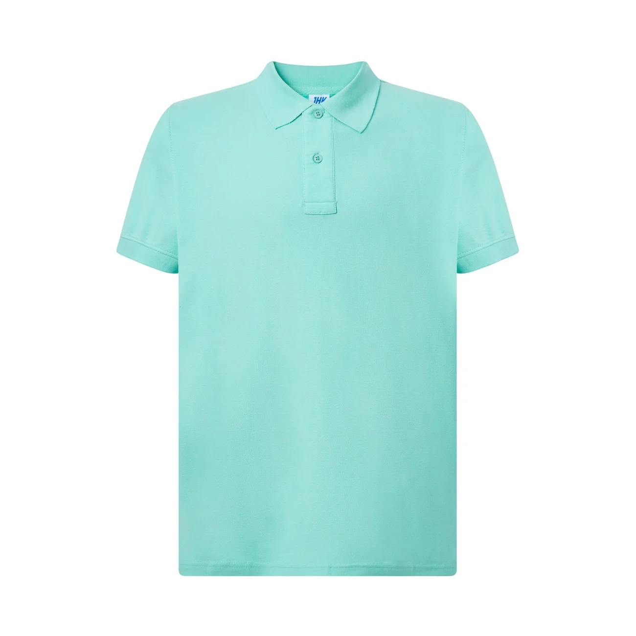 koszulka-polo-JHK-pora-210-meska-mietowa-1 Koszulka polo męska JHK PORA 210 miętowa - obrazek 1