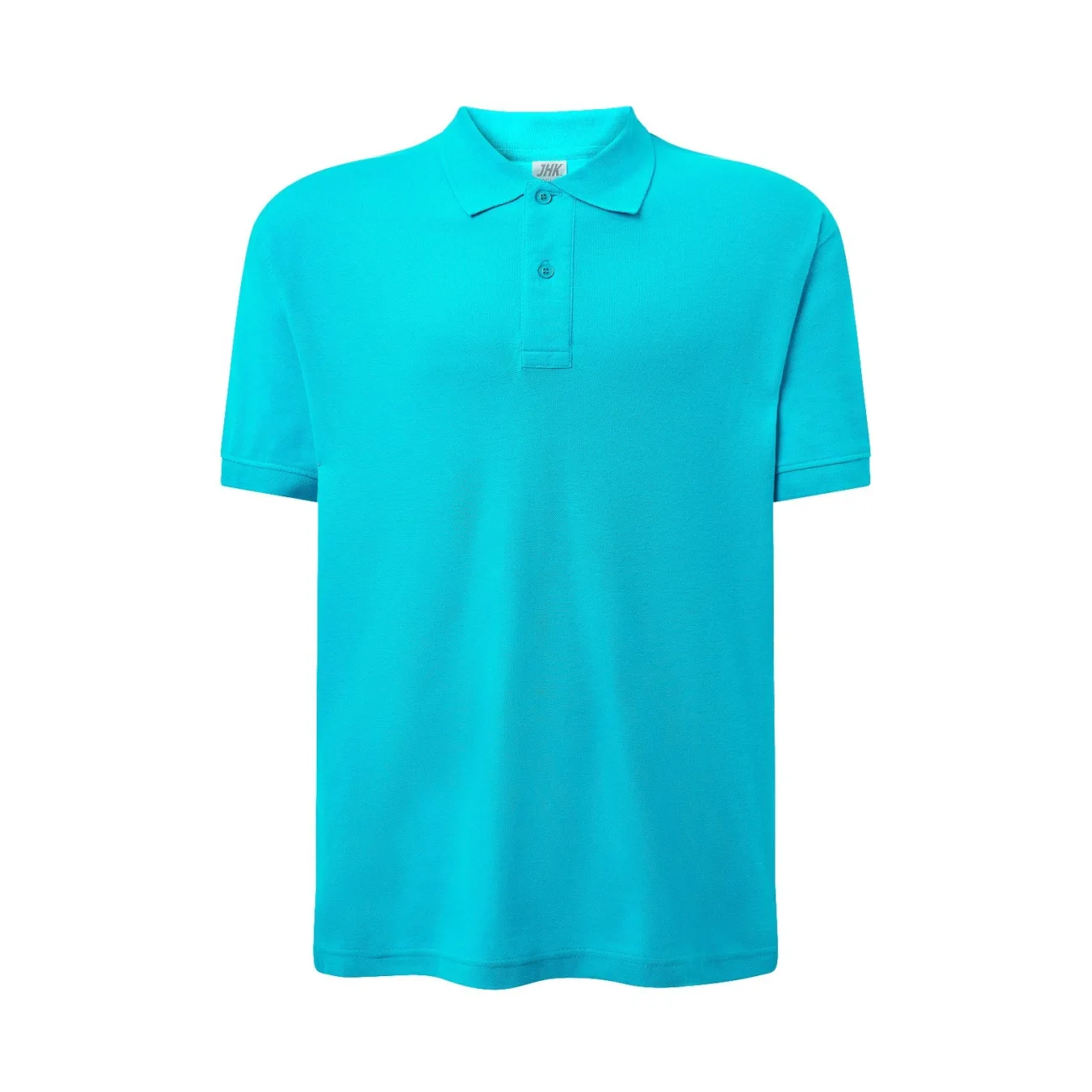 koszulka-polo-JHK-pora-210-meska-turkusowa-1 Koszulka polo męska JHK PORA 210 turkusowa - obrazek 1