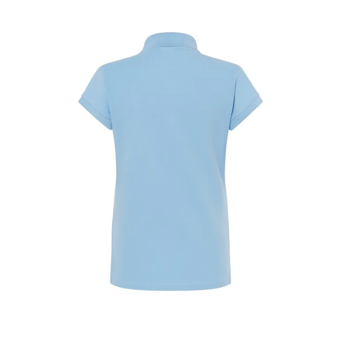 Koszulka polo damska JHK POPL 200 sky blue - obrazek 2