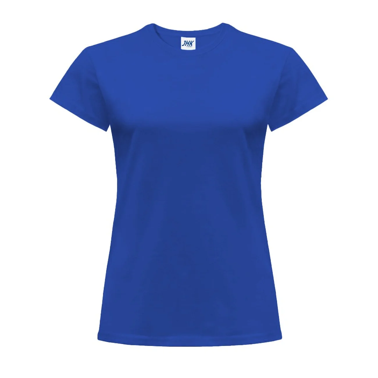t-shirt-damski-koszulka-jhk-taliowana-tsrlcmf-rb-royal-blue-2 T-shirt damski JHK TSRL 150 chabrowy - obrazek 1