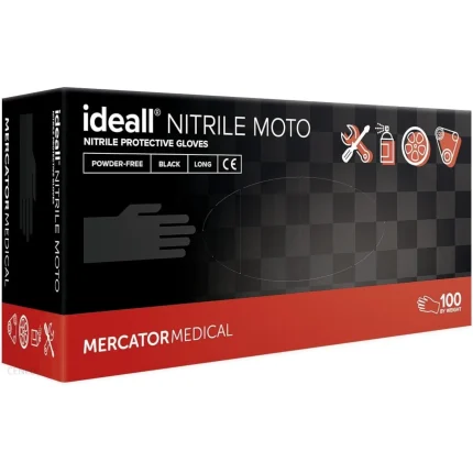 Rękawiczki ideall nitrile moto (dla mechaników)