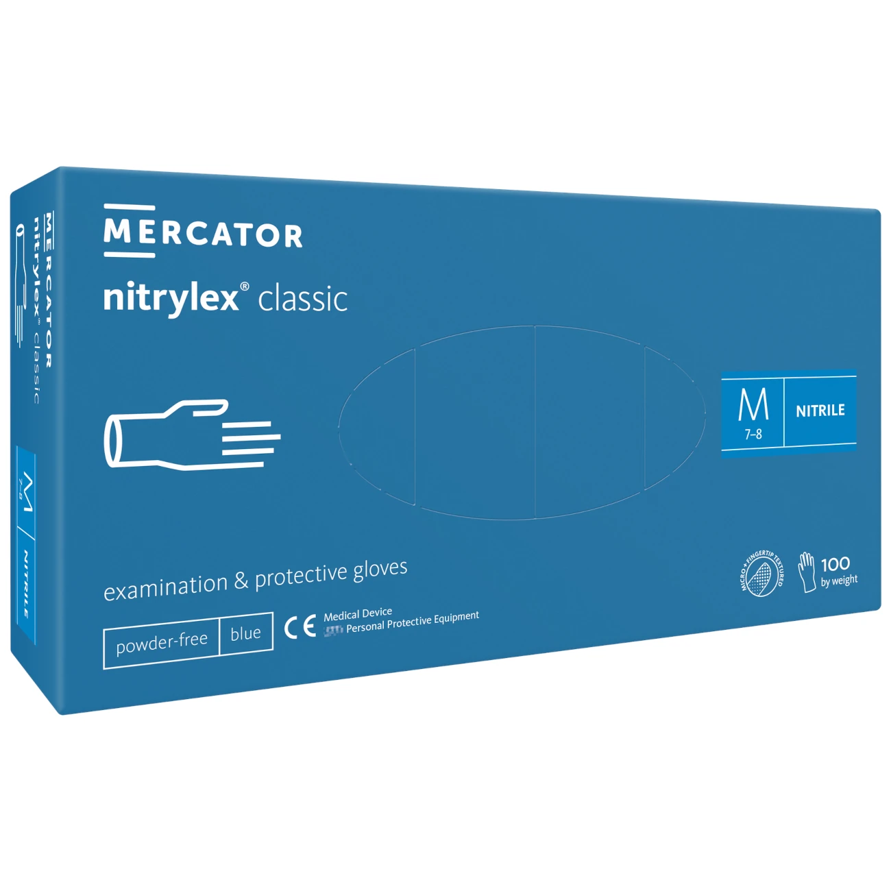rekawiczki-nitrylowe-nitrylex-classic-niebieskie-2 Rękawiczki jednorazowe NITRYLEX Classic - obrazek 1
