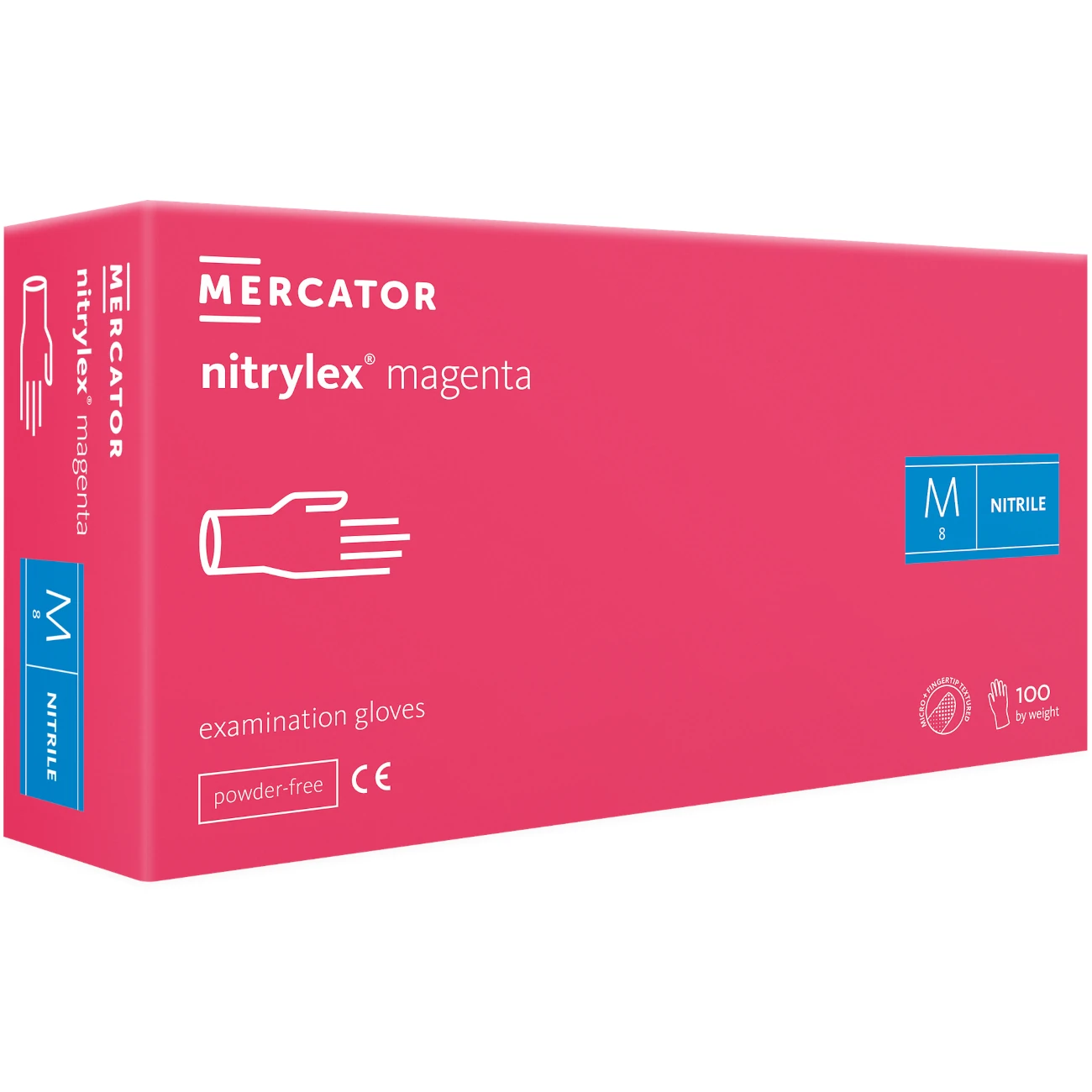 rekawiczki-nitrylowe-nitrylex-magneta-1 Rękawiczki jednorazowe różowe NITRYLEX MAGNETA - obrazek 1