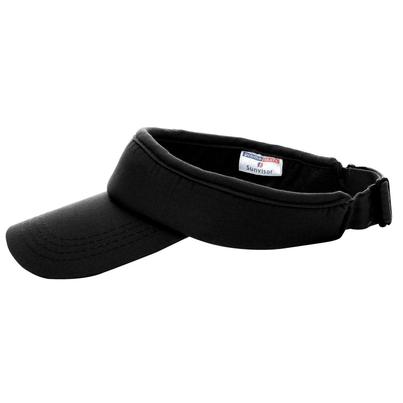 daszek-kelnerski-gastronomiczny-czarny-2 Daszek Gastronomiczny Promostars Sunvisor Czarny - obrazek 1