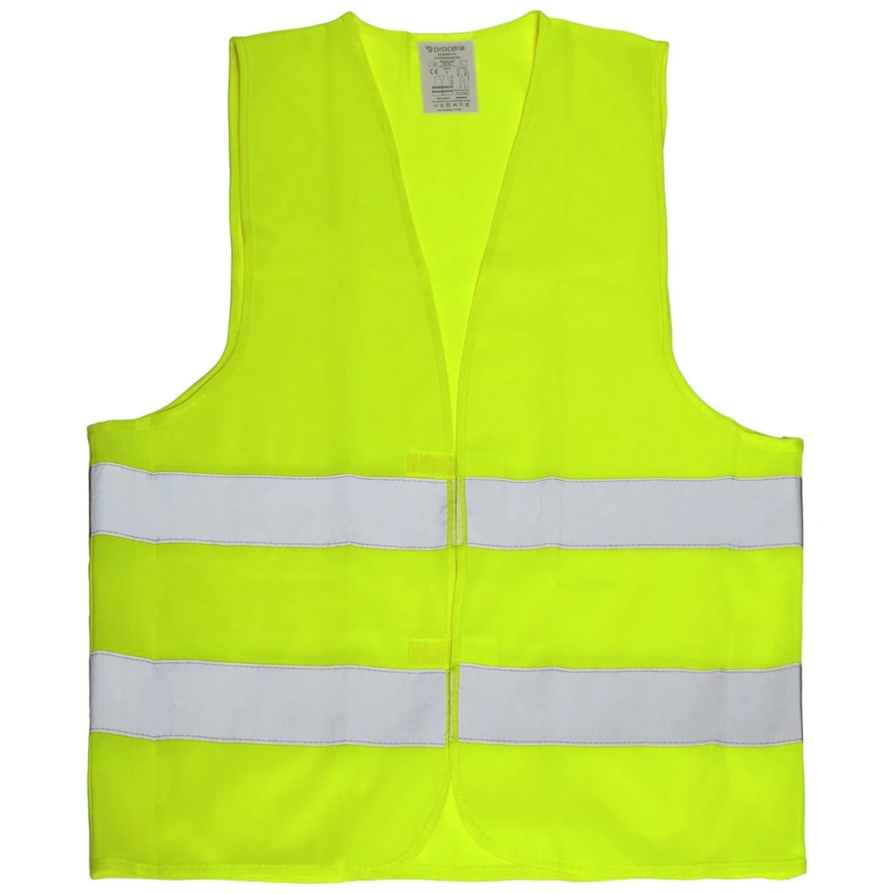 kamizelka-zolta-ostrzegawcza-procera-fkoz Kamizelka odblaskowa ostrzegawcza żółta PROCERA - obrazek 1