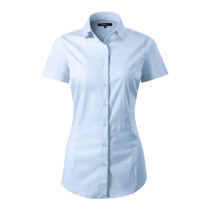 Koszula Kelnerska Damska MALFINI FLASH261 LIGHT BLUE - obrazek 2