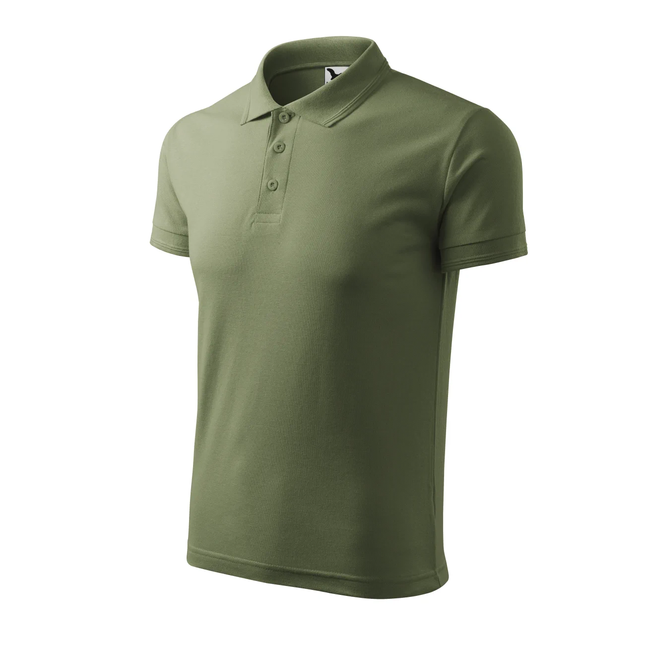 koszulka-polo-pique-bawelna-malfini-meska-203-09-khaki-3 Koszulka polo męska PIQUE POLO 203 Khaki - obrazek 1