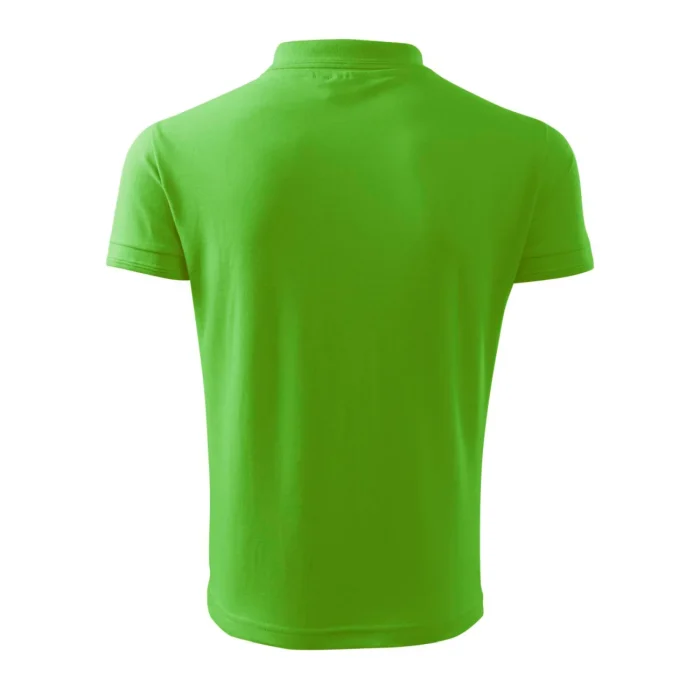 Koszulka polo męska PIQUE POLO 203 Green Apple - obrazek 3
