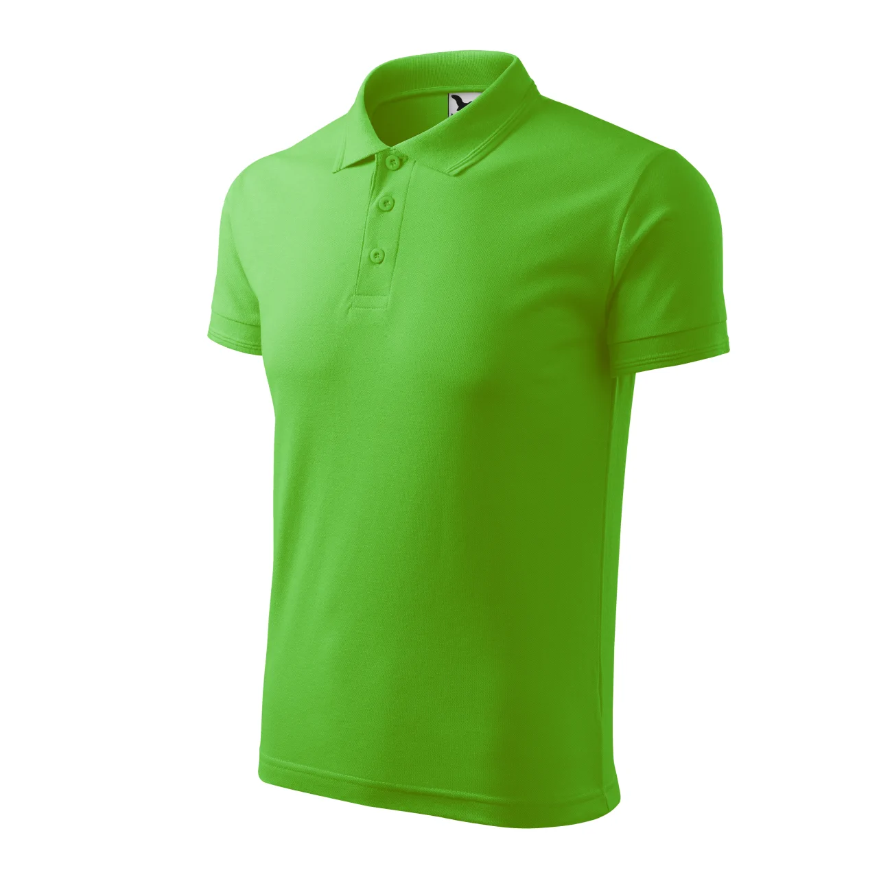 koszulka-polo-pique-bawelna-malfini-meska-203-92-zielone-jabłko-3 Koszulka polo męska PIQUE POLO 203 Green Apple - obrazek 1