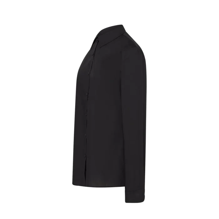 Koszula Damska Długi Rękaw JHK SHLPOPLS czarna - obrazek 3