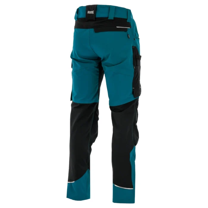 Spodnie do pasa MOTIONFLEX (Petrol/Czarny) - obrazek 2