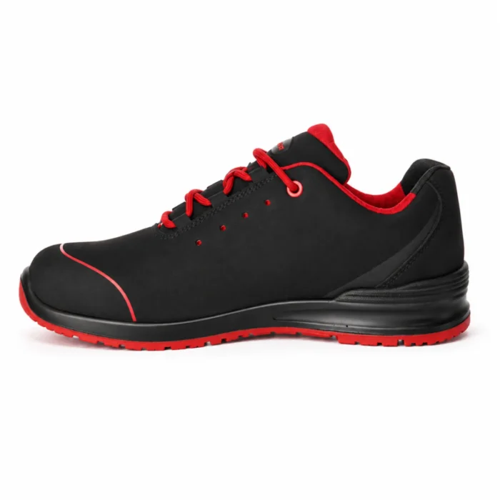 Półbuty robocze MASCOT Footwear Classic S1P ESD czarno-czerwone - obrazek 5