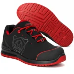 Półbuty robocze MASCOT Footwear Classic S1P ESD czarno-czerwone