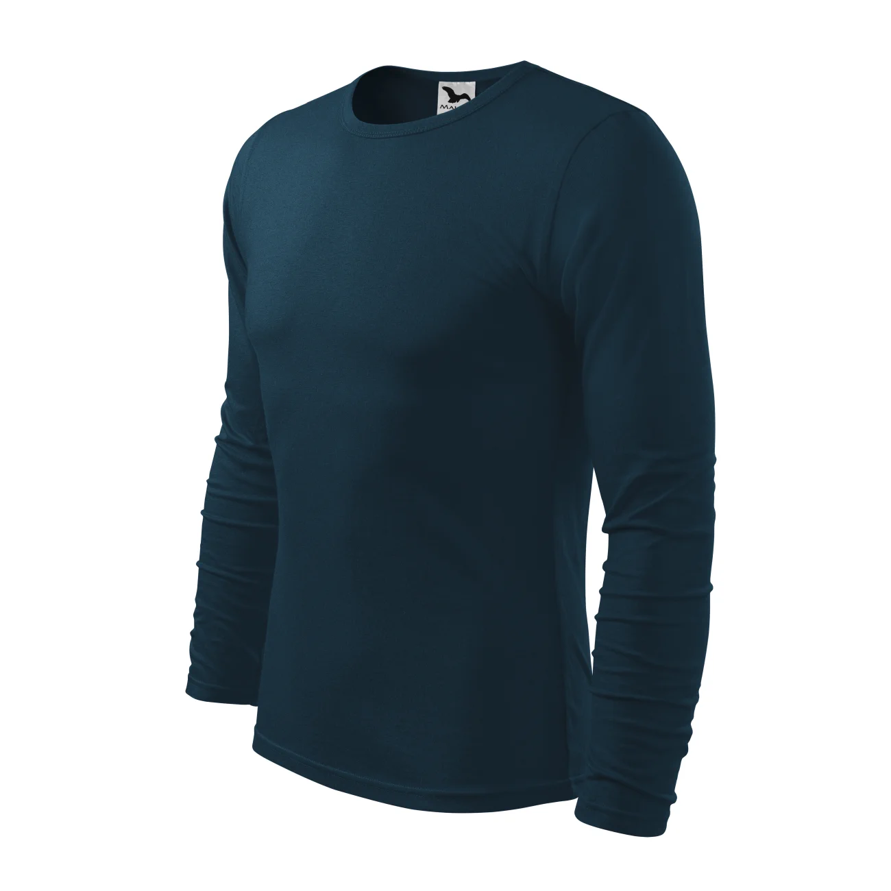 koszulka-119-malfini-02-profil Koszulka męska z długim rękawem Malfini Fit-T LS 119 granatowa - obrazek 1