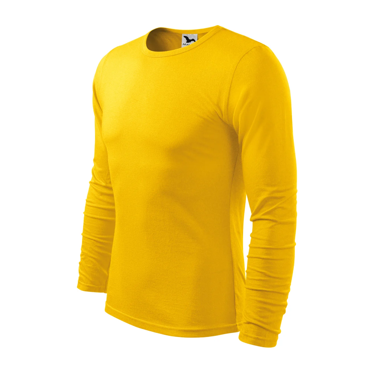 koszulka-119-malfini-04-profil Koszulka męska z długim rękawem Malfini Fit-T LS 119 żółta - obrazek 1
