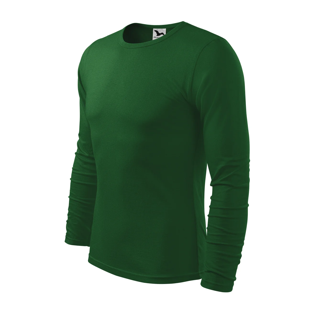 koszulka-119-malfini-06-profil Koszulka męska z długim rękawem Malfini Fit-T LS 119 zieleń butelkowa - obrazek 1