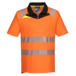 Koszulka ostrzegawcza polo DX412 pomarańczowa