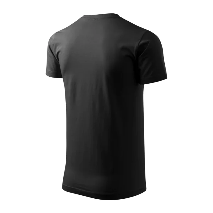Koszulka unisex Malfini Heavy New 137 czarna - obrazek 4