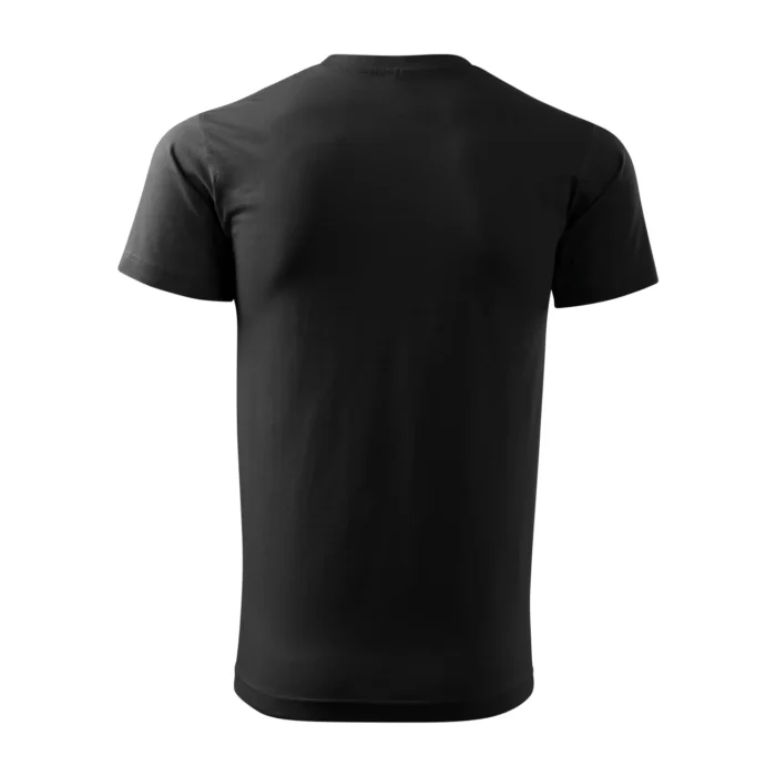 Koszulka unisex Malfini Heavy New 137 czarna - obrazek 3