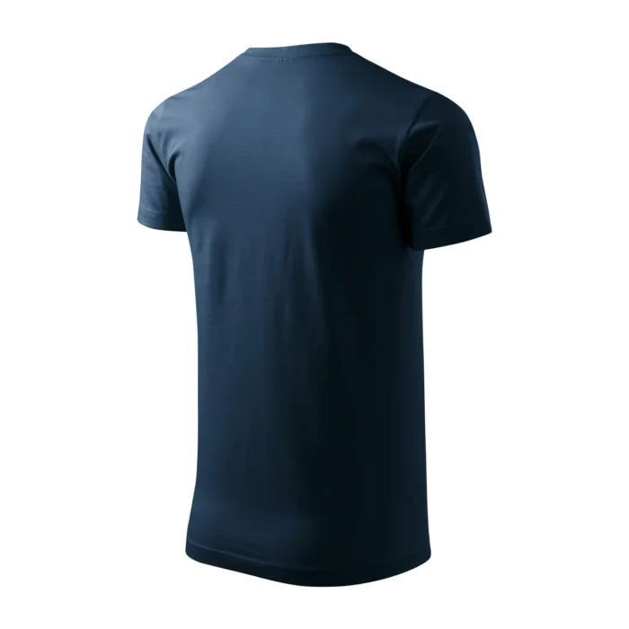 Koszulka unisex Malfini Heavy New 137 granatowa - obrazek 4