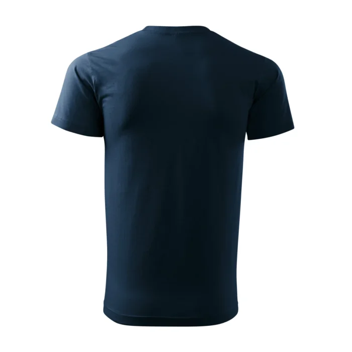 Koszulka unisex Malfini Heavy New 137 granatowa - obrazek 3