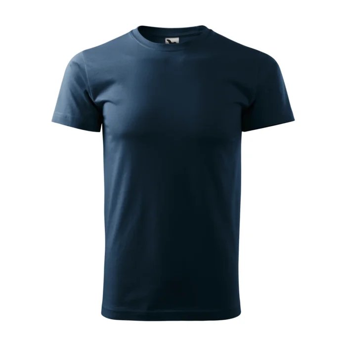 Koszulka unisex Malfini Heavy New 137 granatowa - obrazek 2