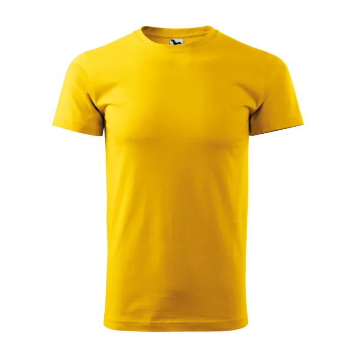 Koszulka unisex Malfini Heavy New 137 żółta - obrazek 2