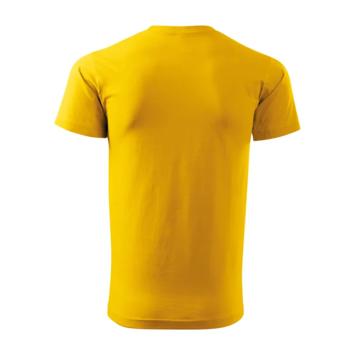 Koszulka unisex Malfini Heavy New 137 żółta - obrazek 5