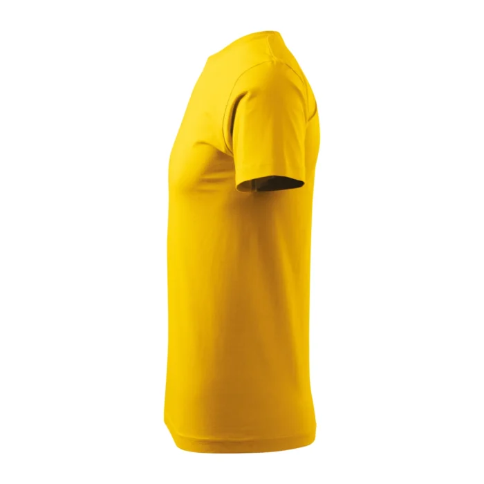 Koszulka unisex Malfini Heavy New 137 żółta - obrazek 3